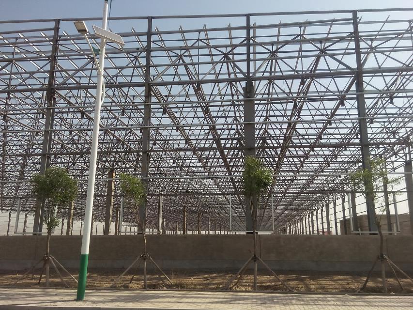 甘肃汽车工业厂房网架